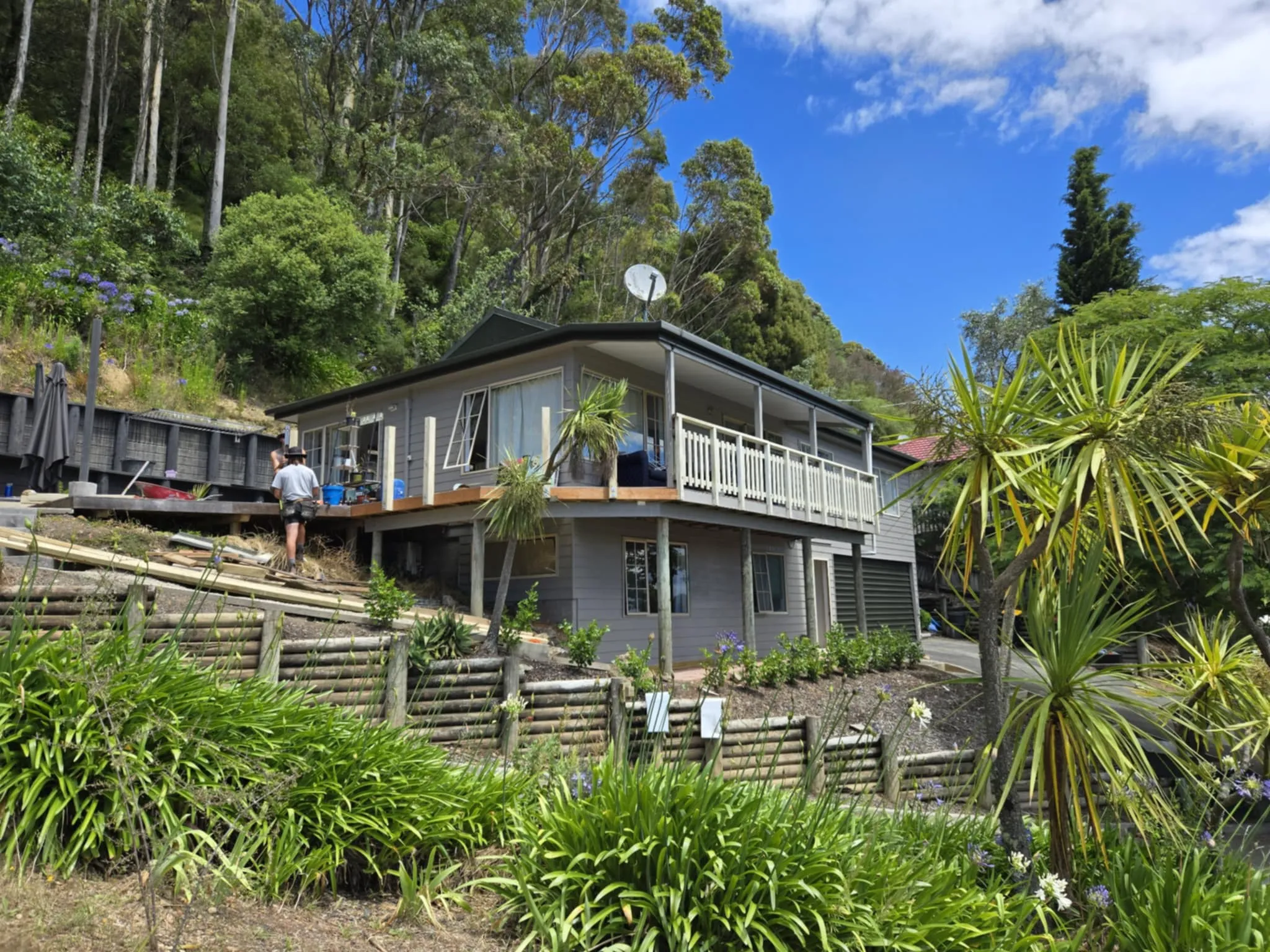 Recent timber restoration